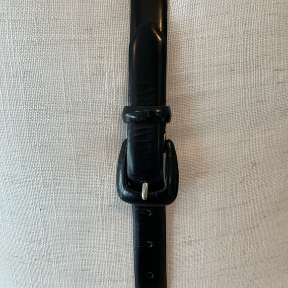 Ralph Lauren Black Leather Belt - Picture 2 of 4